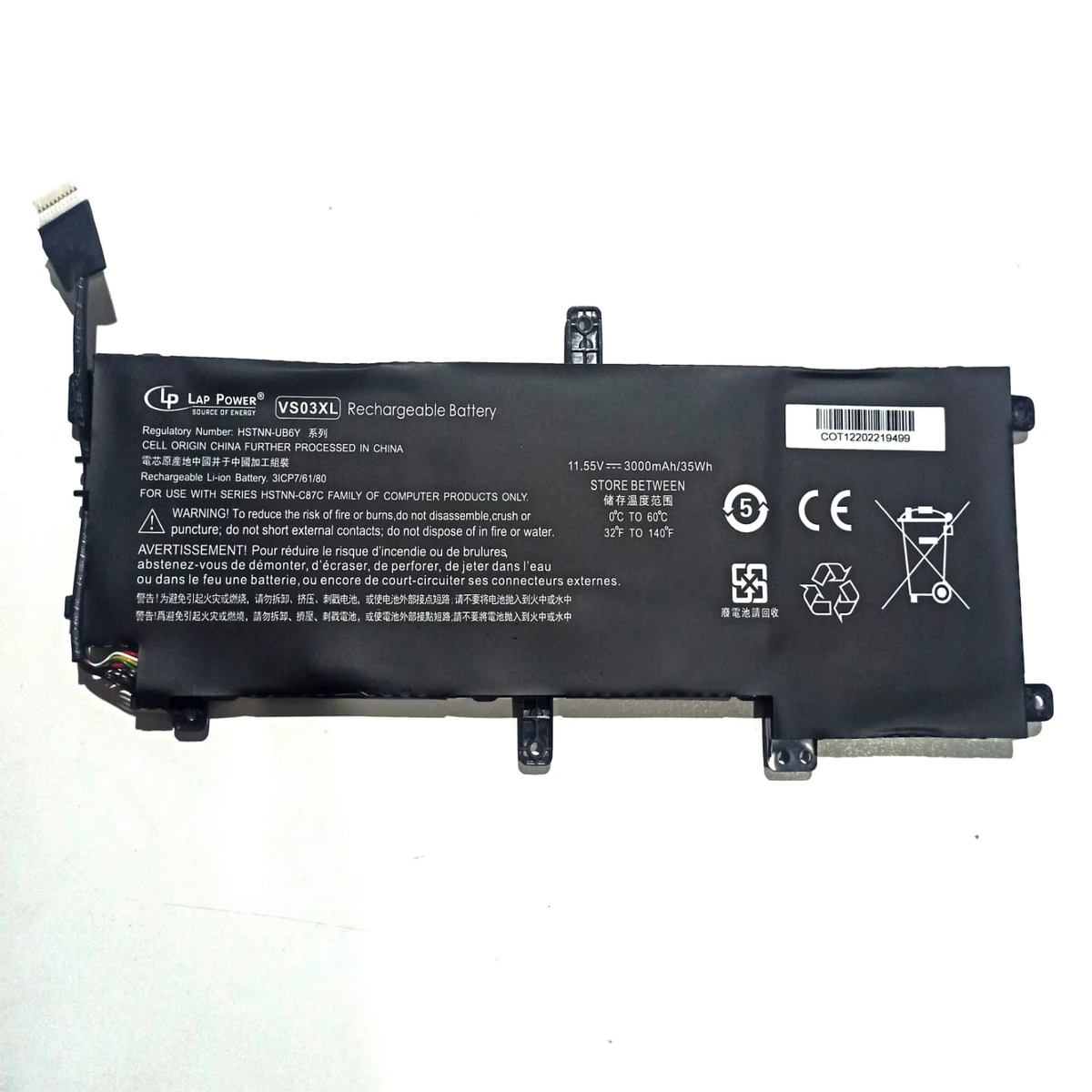 VS03XL HP VS03XL 15-as000 15-as100 15-as001ng (W6Z52EA) 15-as003ng 15-as004ng BATTERY OEM