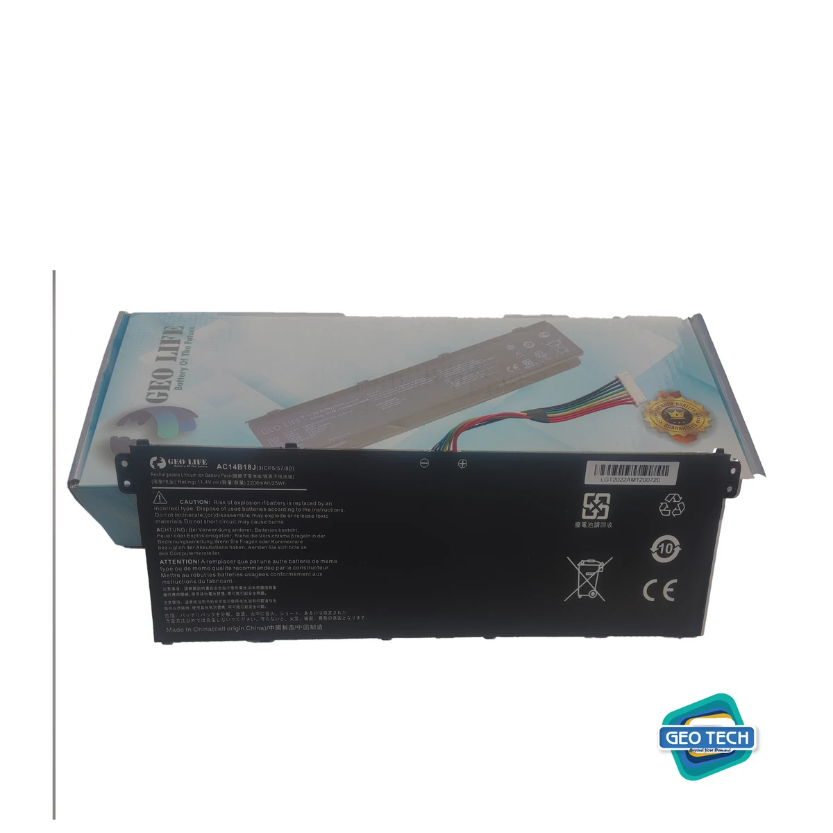 Replacement OEM Battery for Acer AC14B18J