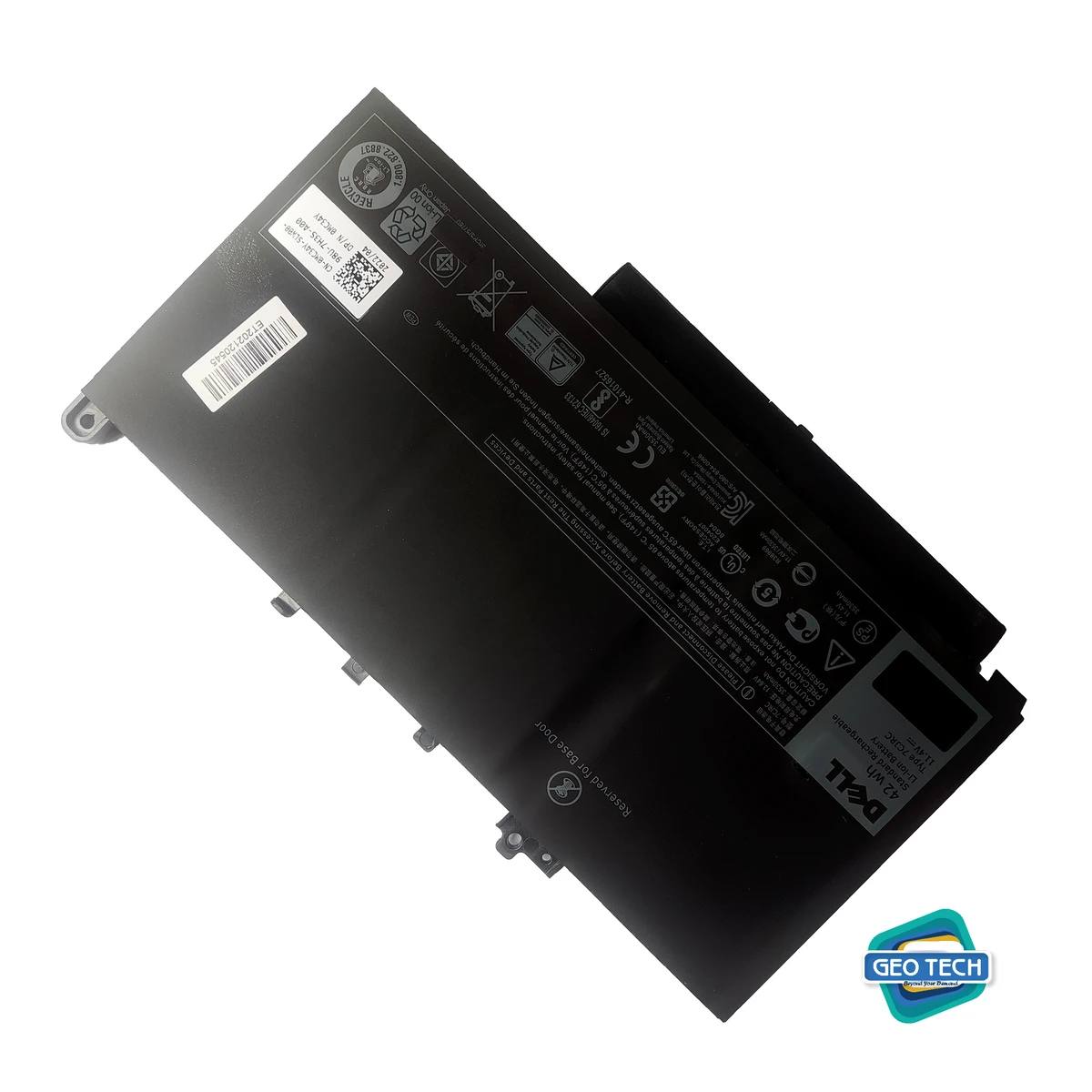 Battery For Dell Latitude 12/14 7000 Series: E7270 E7470 Laptop, PN: J60J5 MC34Y P26S 242WD GG4FM