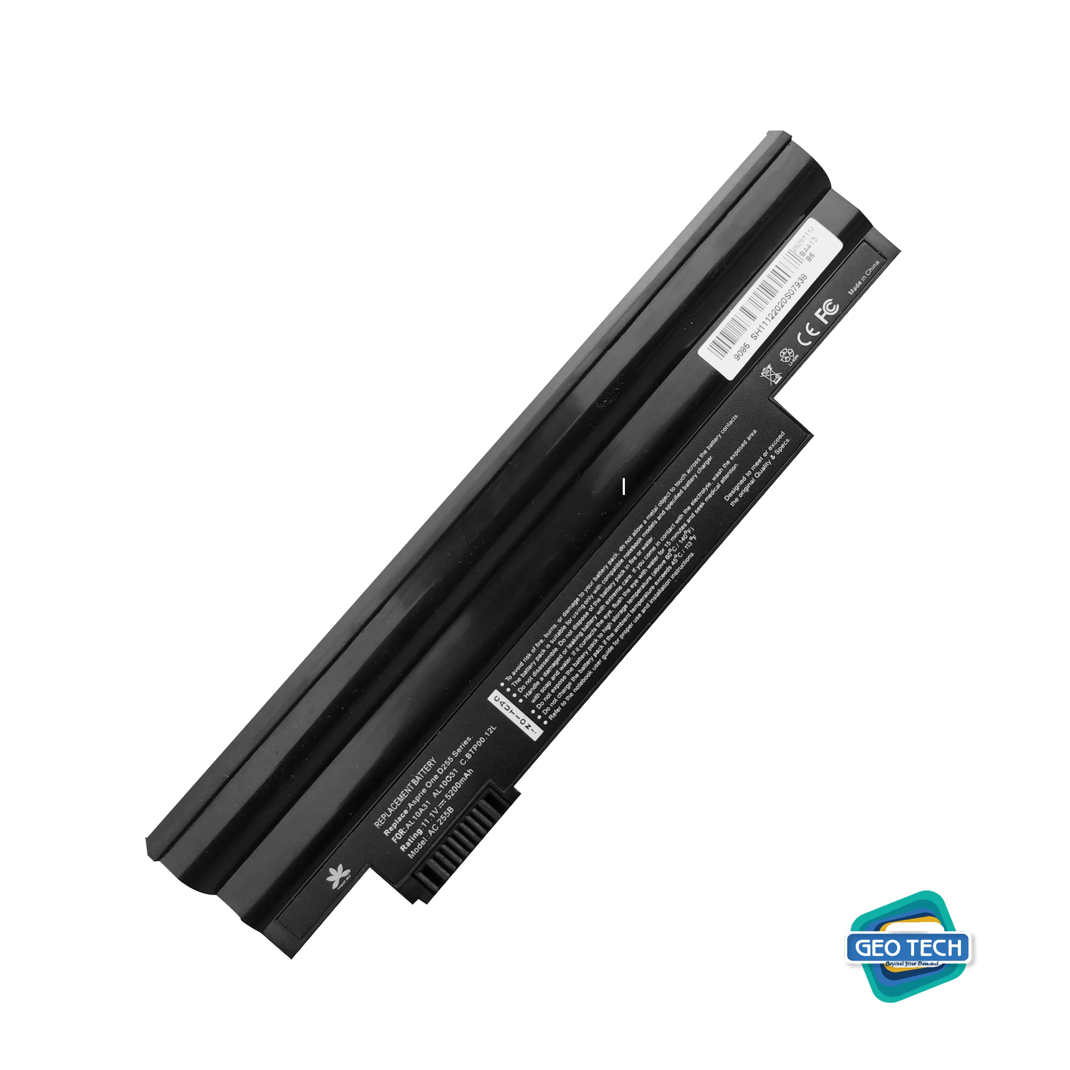 Battery for Acer Aspire One D255 D260 722 Netbook Battery AL10A31 AL10B31 AL10BW AL10G31 BT.00603.121 LC.BTP00.