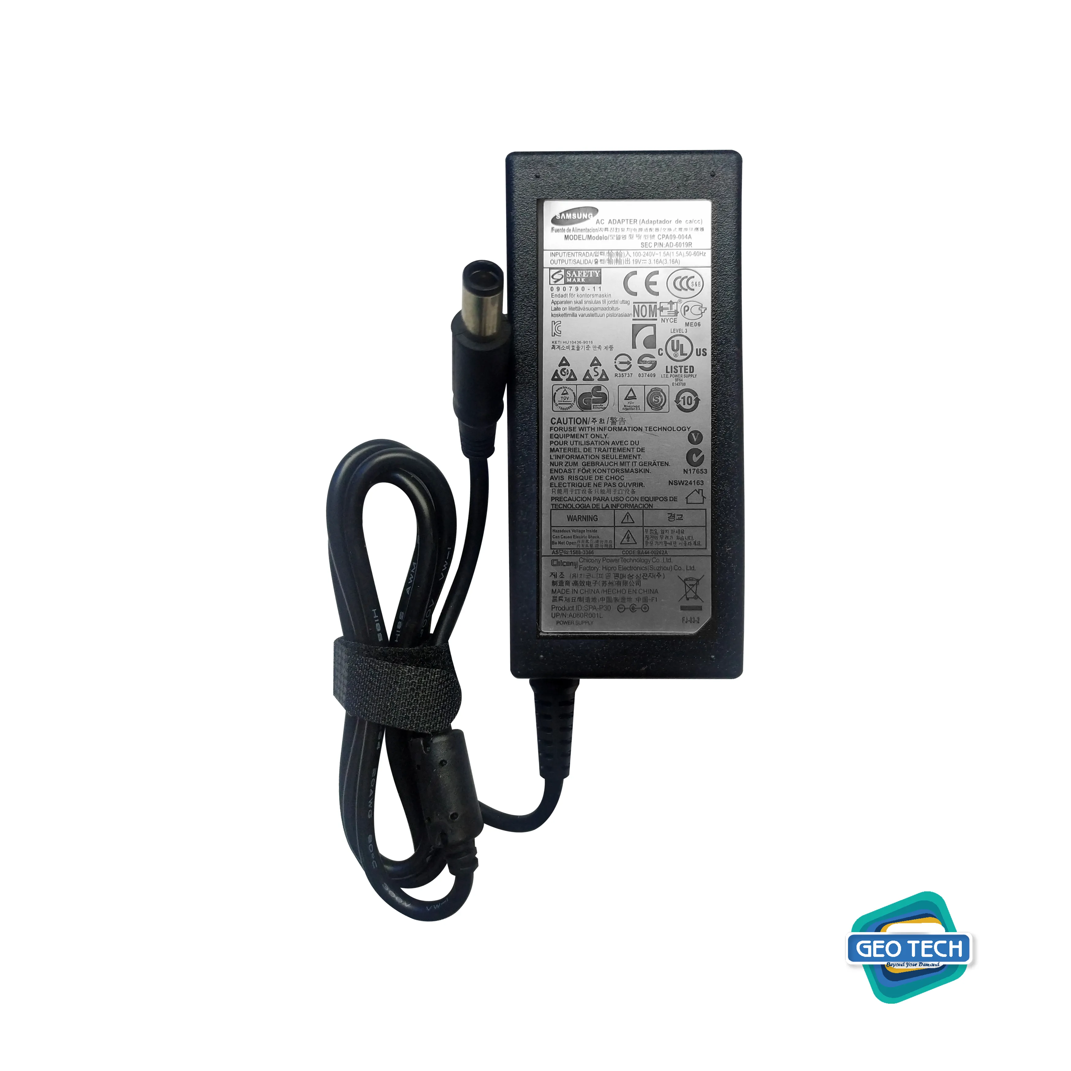 Laptop Adapter SAMSUNG 19V 3.16A