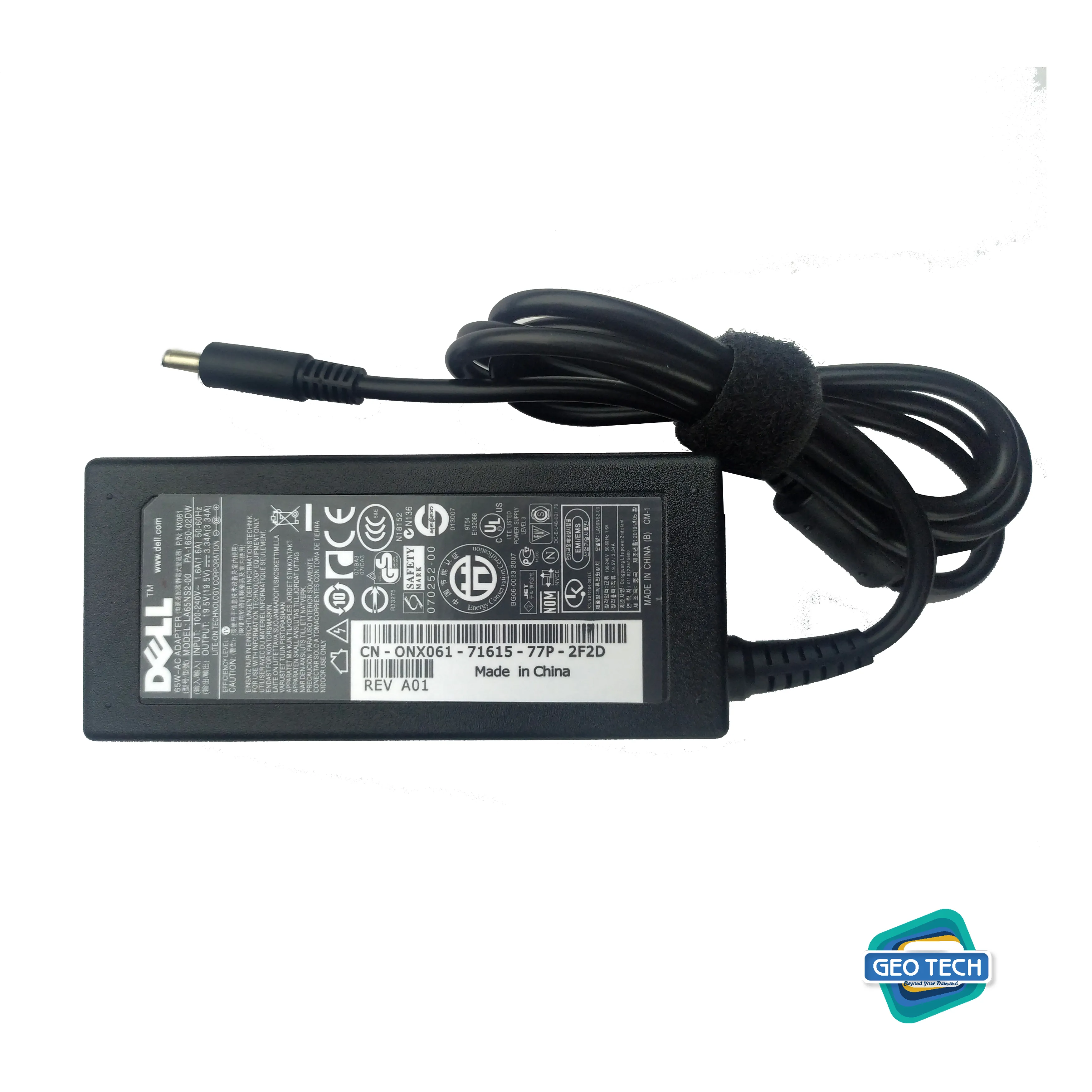 Dell 19.5v 3.34A 65W 7.4*5.0mm OEM Adapter Or Charger for Dell Laptop PA-12 family PA-1650-02DW NX061