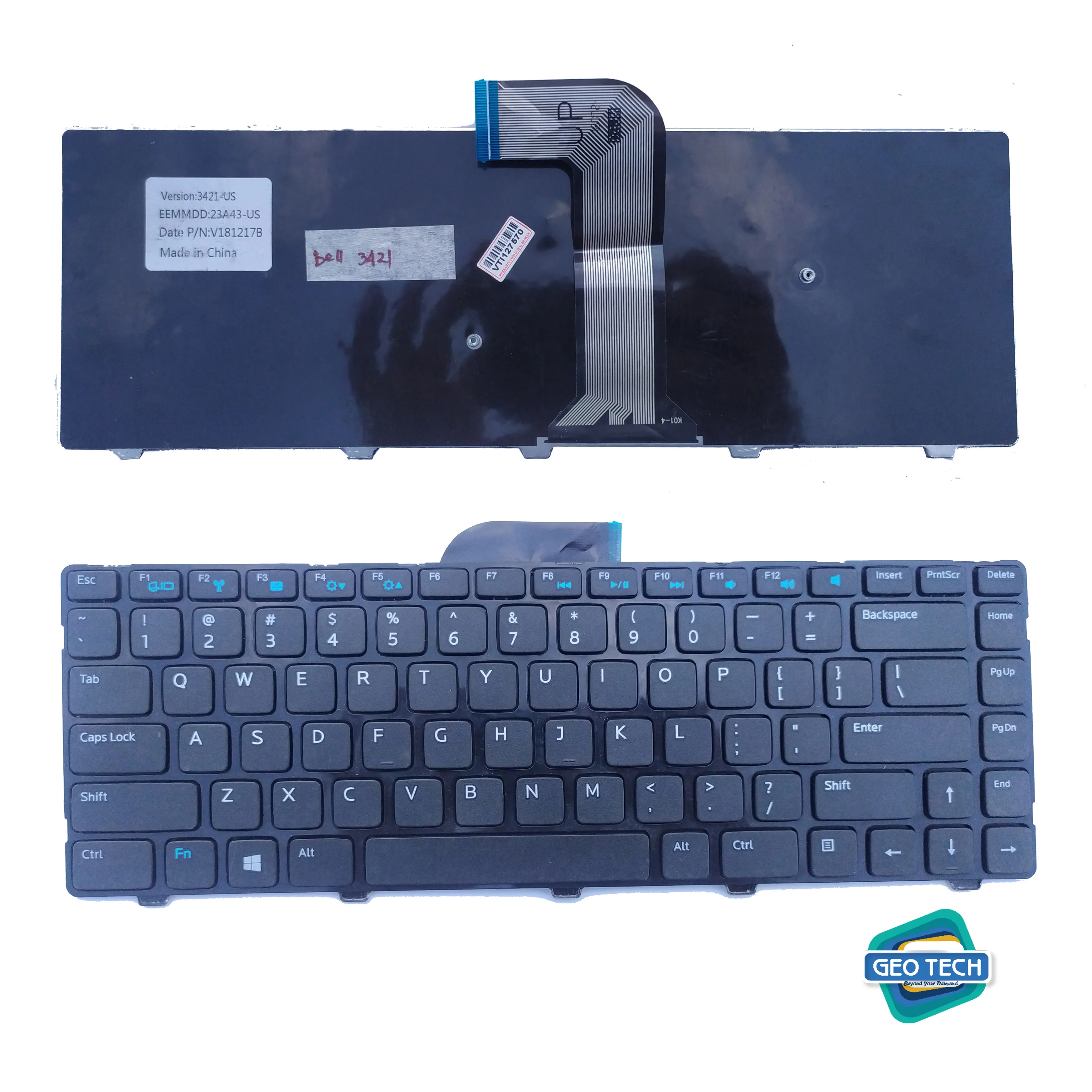 DELL Inspiron 3421 14R-2158 V2421 15Z 5523 14(3421) 14R(5421) N5421 KEYBOARD