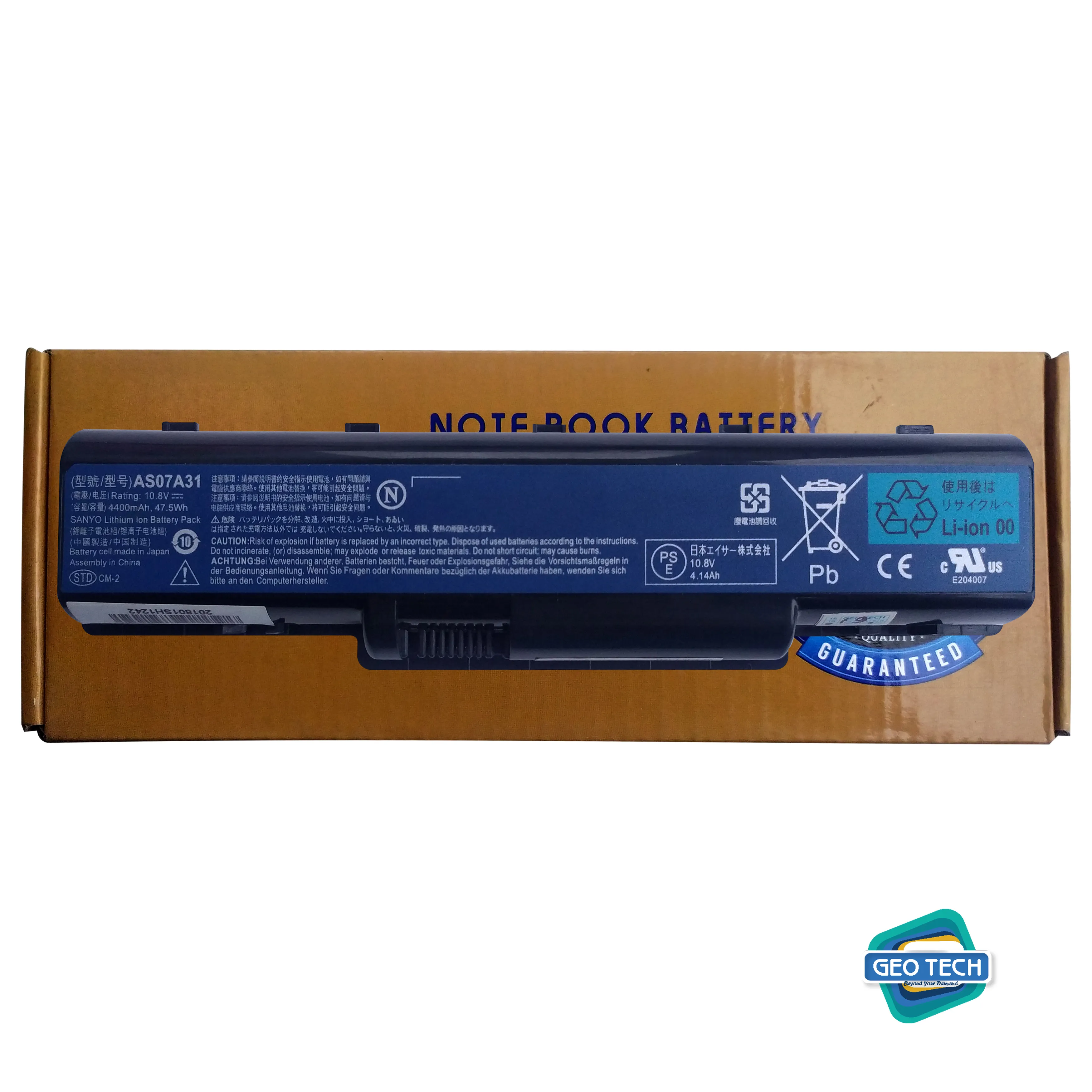 4710 4715z 4720z 4720 4720 as07a71 as07a72 AS07A75 Acer Original Laptop BATTERY