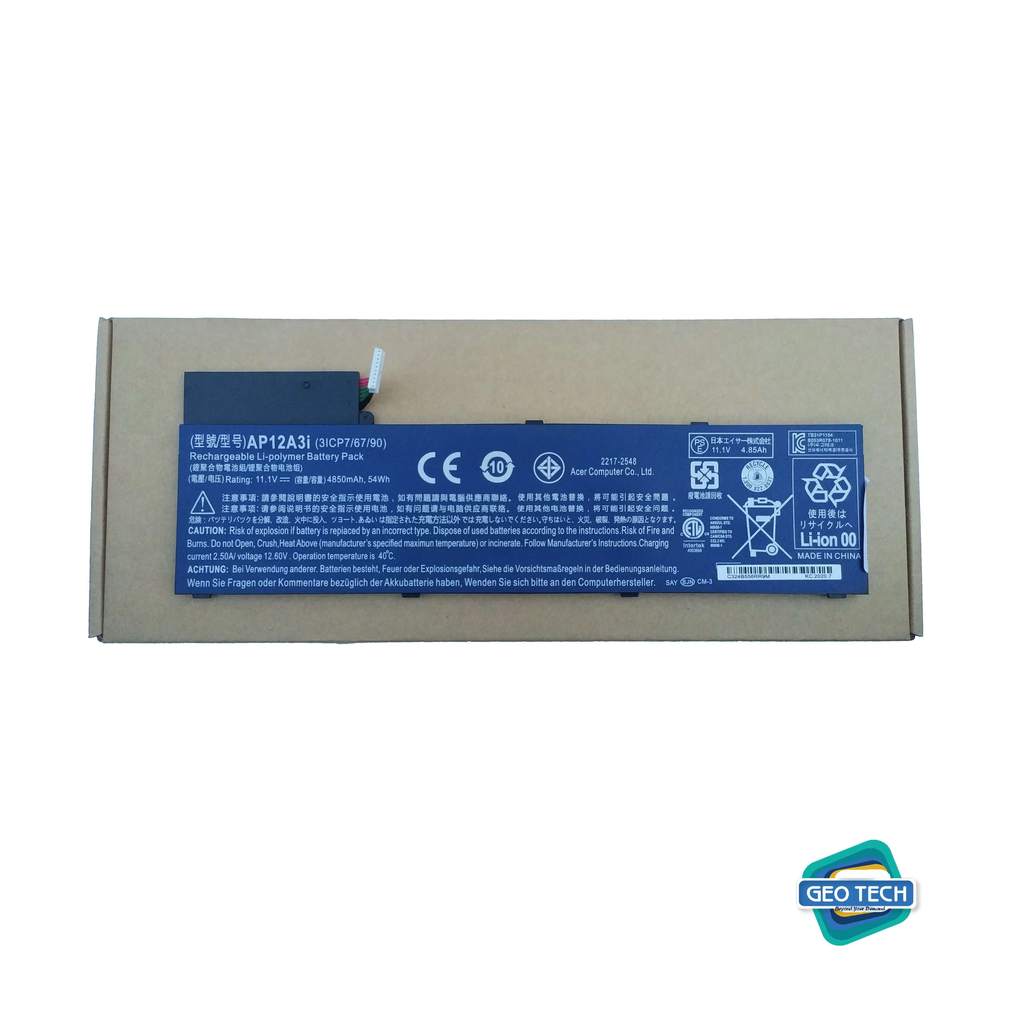 AP12A3i ORIGINAL BATTERY FOR ACER ASPIRE TIMELINE ULTRA M3-581TG M5-581TG SERIES Replacement AP12A3i 3ICP7/67/90 Battery for Acer Aspire M5 M5-481PT M5-581T M5-481G M5-481T