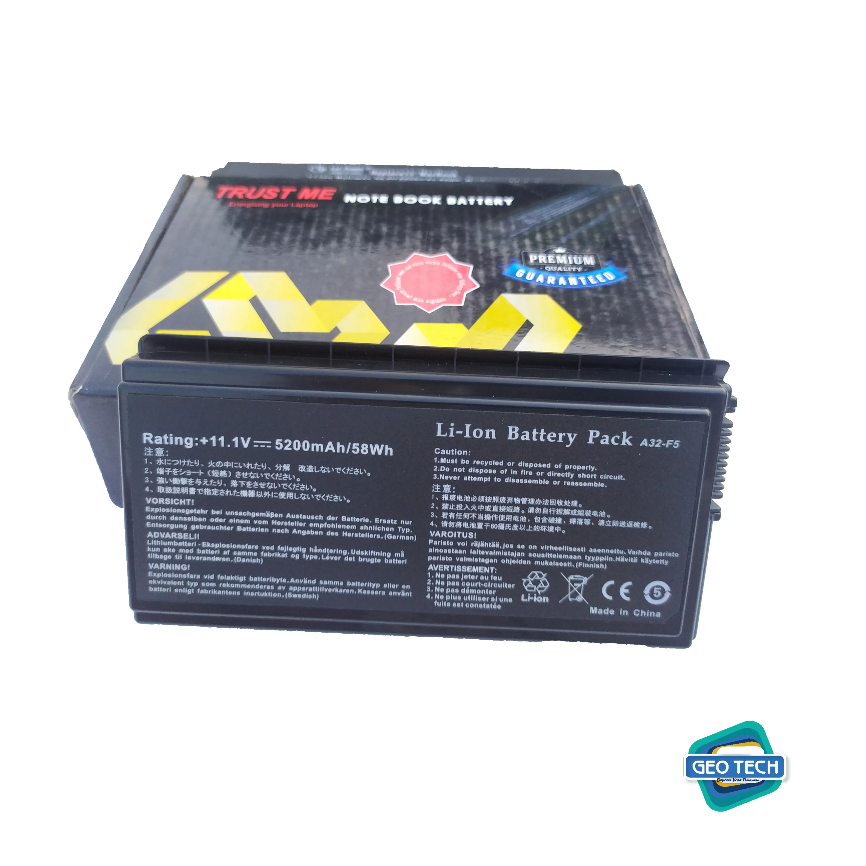 Battery for ASUS A32-F5 70-NLF1B2000Z 70-NLF1B2000Y A32F5