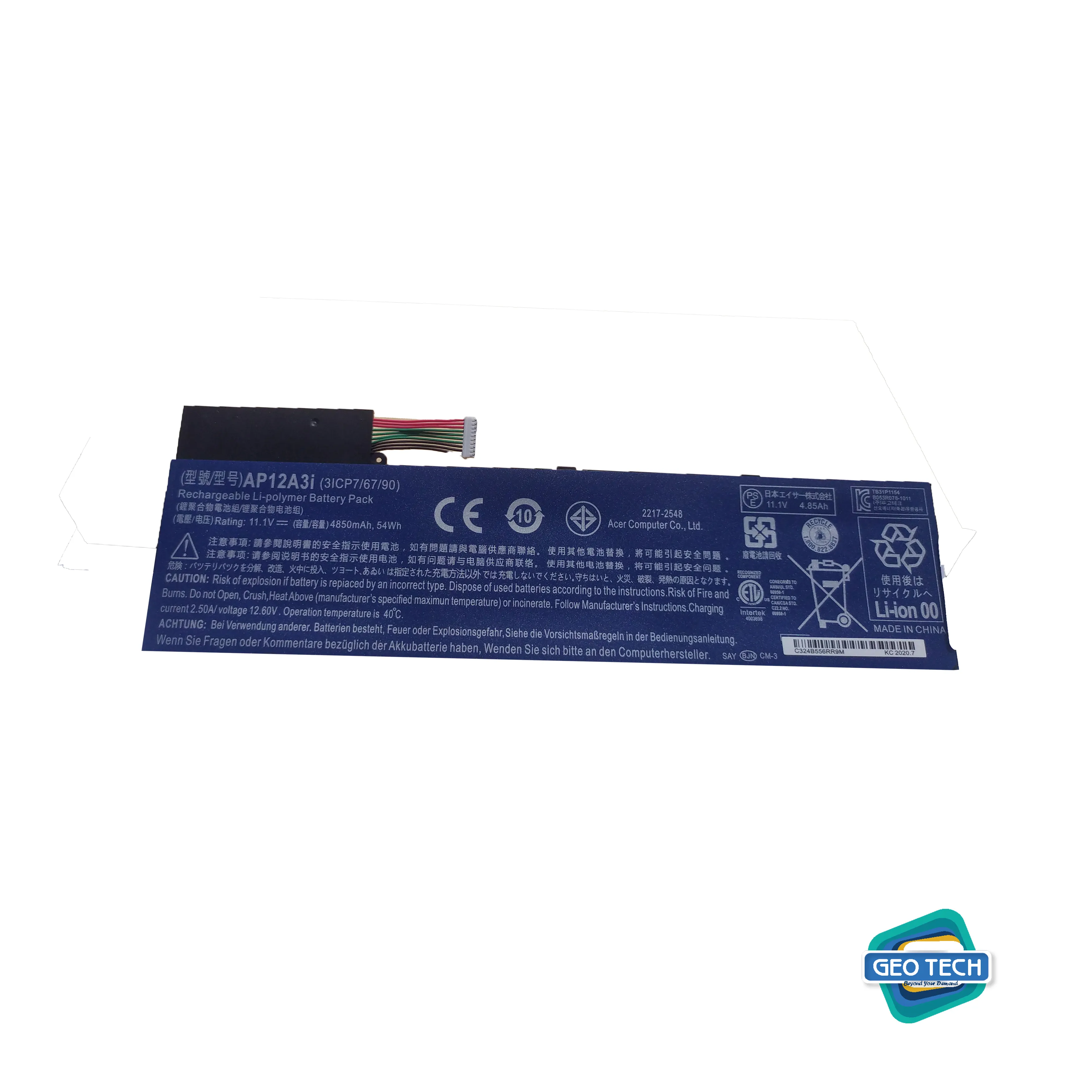 Original Acer laptop battery AP12A3i For Acer Iconia W700 Aspire Timeline Ultra U M3-581TG M5-481TG AP12A3i AP12A4i