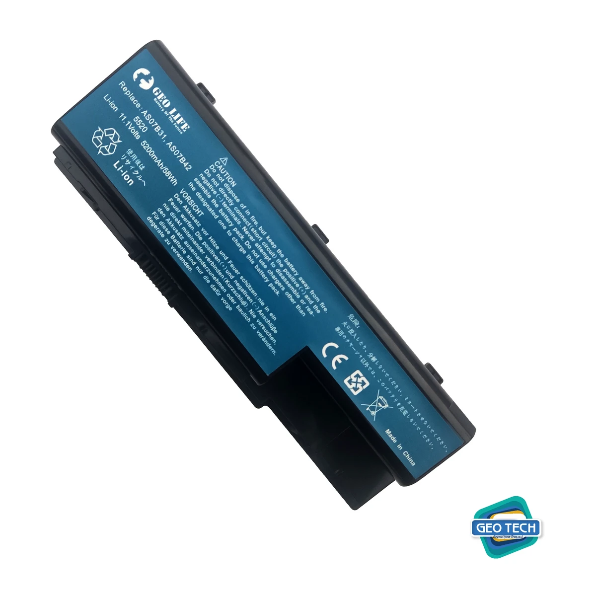 Laptop Battery For Acer Aspire 5920 5920G 5930 5930G Oem quality Geo Life Brand
